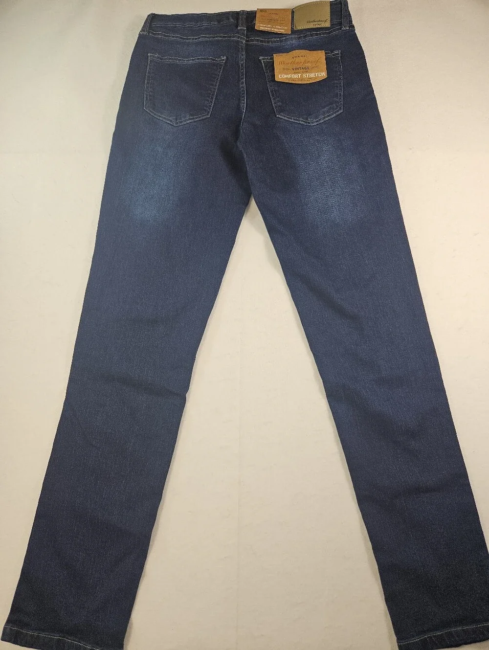 Original NEW Weatherproof Vintage Girls's Jeans Dark Wash Straight Leg Size 16